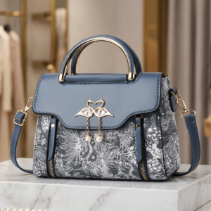 Solid Color Luxury Hand Bag