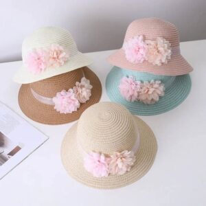 Hats and bags brown, cream, white 5500pkr